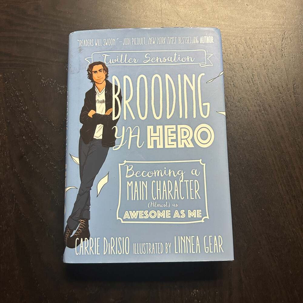 Brooding YA Hero Becoming Main Character Broody McHottiepants Carrie Ann DiRisio